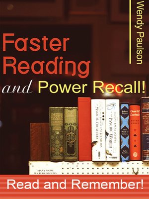 cover image of Faster Reading and Power Recall
